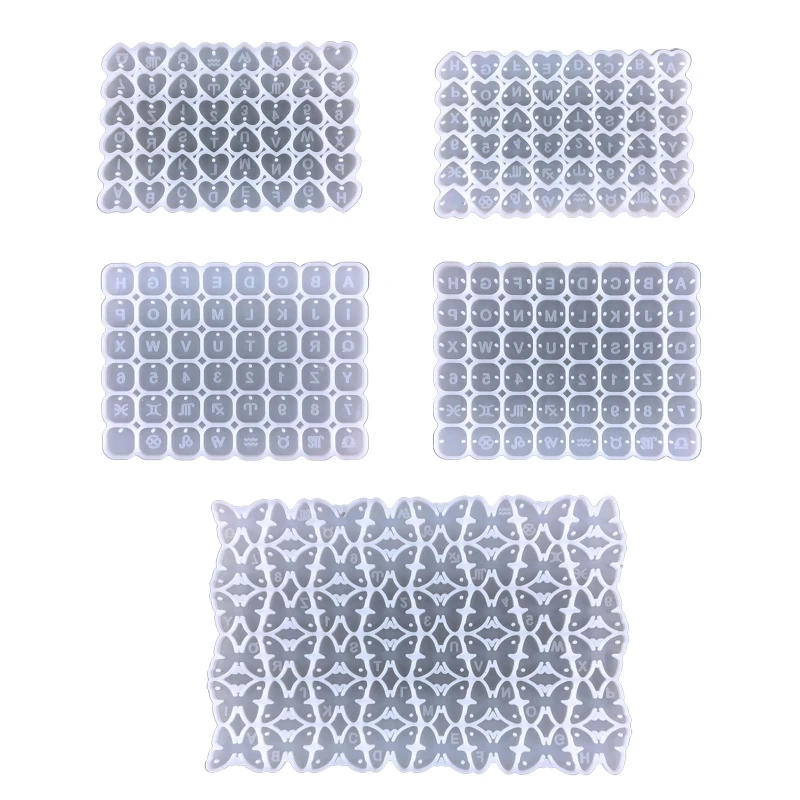 Буквенно-цифровая силиконовая форма в форме сердца, «сделай сам», зеркальная подвеска, креативная Хрустальная эпоксидная форма ручной рабо... 
Буквенно-цифровая силиконовая форма в форме сердца, «сделай сам», зеркальная подвеска, креативная Хрустальная эпоксидная форма ручной рабо...