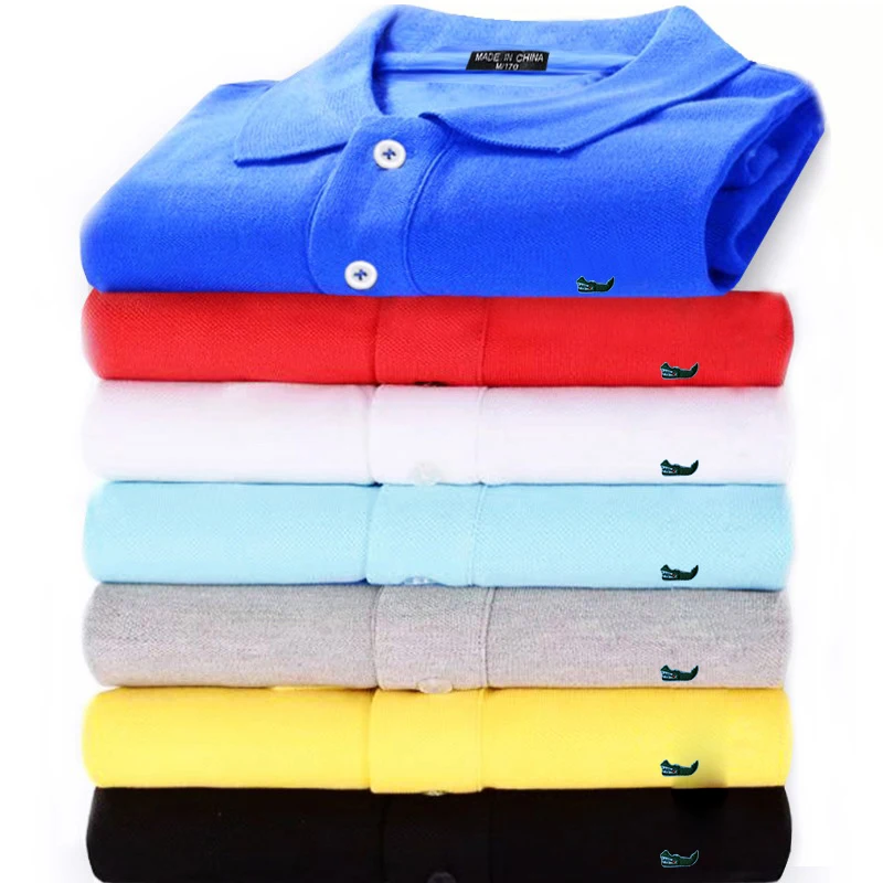 European American Men's New Short Sleeve Summer Business 100% Cotton Polo Shirt Fashion Slim Fit Oversized Lapel T-shirt 811
European American Men's New Short Sleeve Summer Business 100% Cotton Polo Shirt Fashion Slim Fit Oversized Lapel T-shirt 811