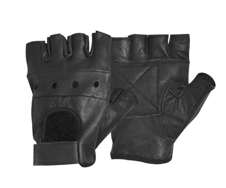 HOT Fashion Men'S Leather Gloves Half-Finger Fingerless Stage Sports Driving Solid Black Handsome Soft Gloves luva infantil
HOT Fashion Men'S Leather Gloves Half-Finger Fingerless Stage Sports Driving Solid Black Handsome Soft Gloves luva infantil