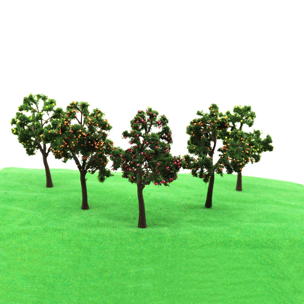 DIY Miniature Fruit Trees Model Making Diorama Plastic Toys Railway Train Layout Sand Table Architecture Building Landscape
DIY Miniature Fruit Trees Model Making Diorama Plastic Toys Railway Train Layout Sand Table Architecture Building Landscape