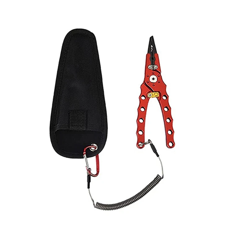 Fishing Pliers,Stainless Steel Hook Remover,Clamp Head Fishing Gear, Hook Remover Braid Line Cutter Split Ring Opener
Fishing Pliers,Stainless Steel Hook Remover,Clamp Head Fishing Gear, Hook Remover Braid Line Cutter Split Ring Opener