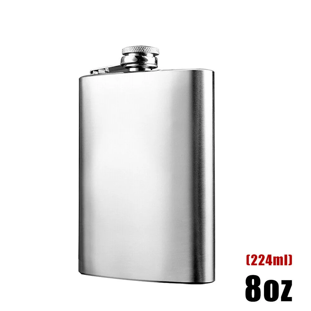 1-18OZ Stainless Steel Hip Liquor Flask Wine Whiskey Alcohol Portable Pocket Wine Bottle Beer Gift Rum Flagon Kitchen Accessorie
1-18OZ Stainless Steel Hip Liquor Flask Wine Whiskey Alcohol Portable Pocket Wine Bottle Beer Gift Rum Flagon Kitchen Accessorie