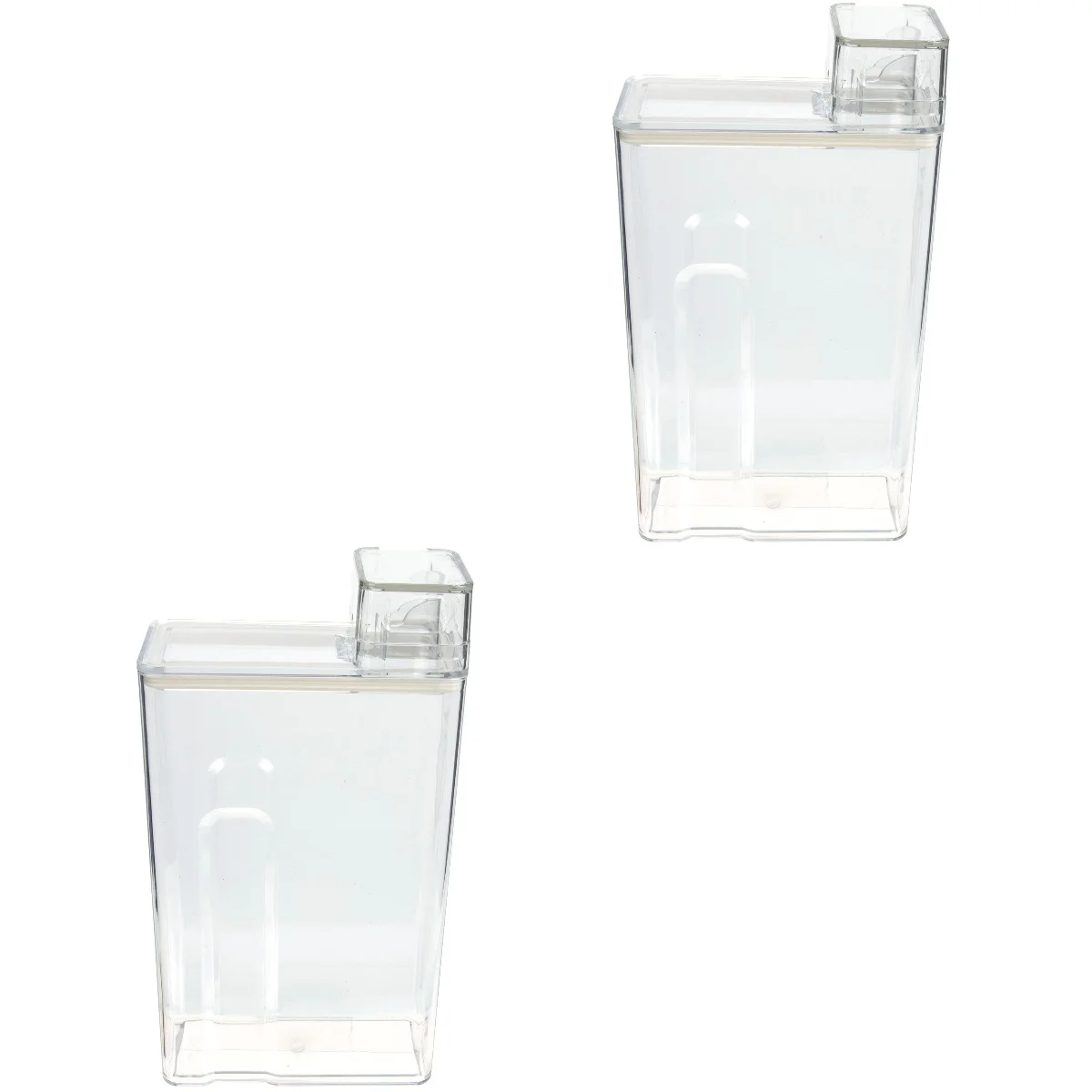 2 Pack Laundry Detergent Storage Box Liquid Sub Bottle Refillable Lotion Holder Glass Food Jars Bottles Travel Container
2 Pack Laundry Detergent Storage Box Liquid Sub Bottle Refillable Lotion Holder Glass Food Jars Bottles Travel Container