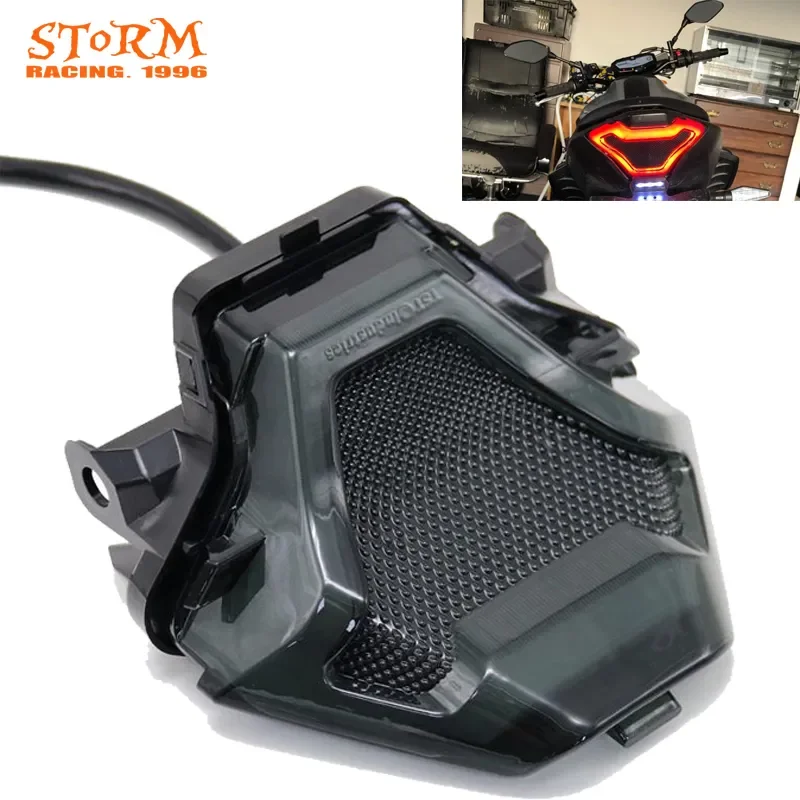 NEW2023 Motorcycle LED Taillight Brake Rear Turn Signal Indicator Lamp Tail Light For Yamaha YZF R3 R25 Y15ZR MT07 FZ07 LC150 MT
NEW2023 Motorcycle LED Taillight Brake Rear Turn Signal Indicator Lamp Tail Light For Yamaha YZF R3 R25 Y15ZR MT07 FZ07 LC150 MT