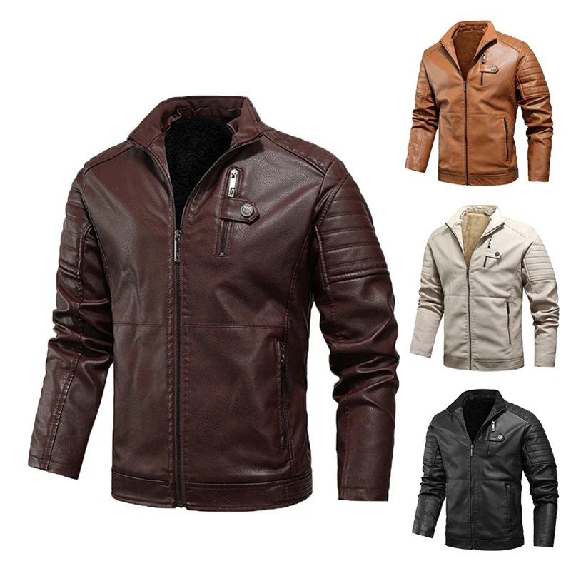 Winter Tactical Jacket Men Windproof Fleece Hooded Warm Motorcycle Jackets Fashion Casual Military Pu Jacket Coat Men Clothing
Winter Tactical Jacket Men Windproof Fleece Hooded Warm Motorcycle Jackets Fashion Casual Military Pu Jacket Coat Men Clothing