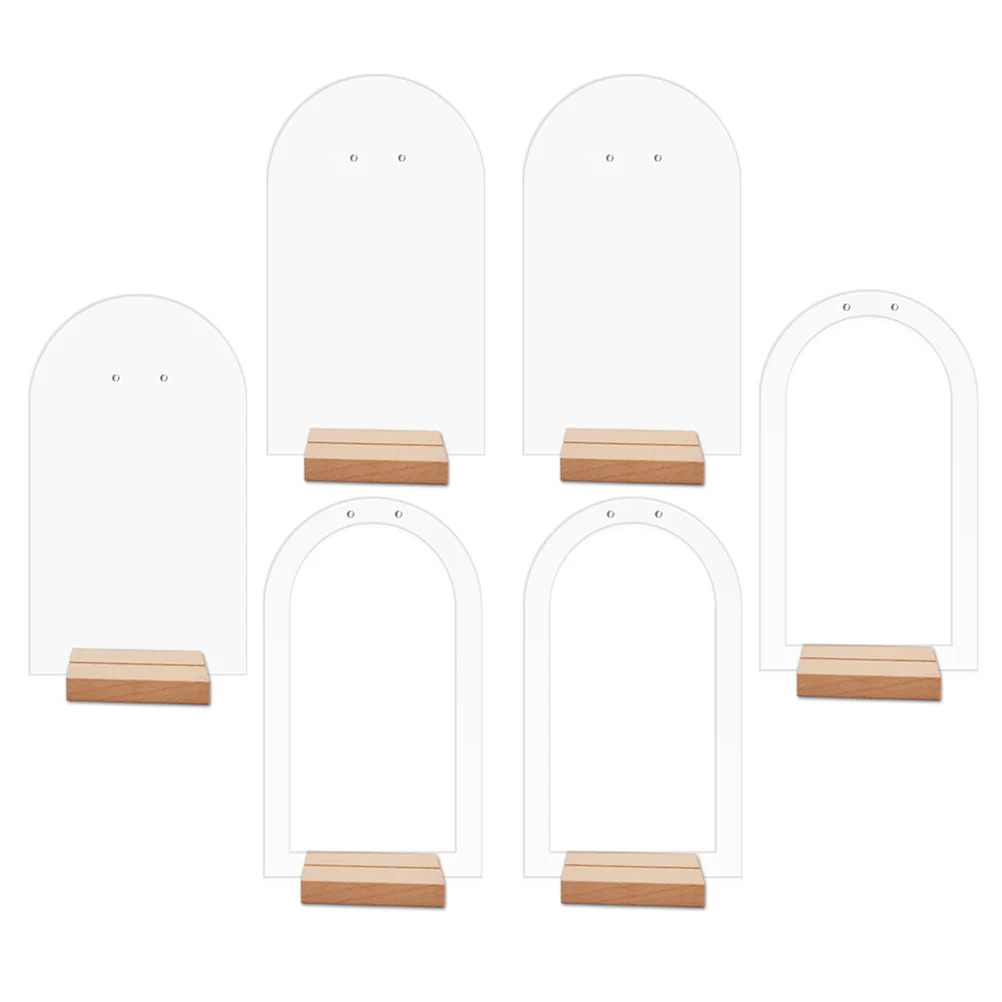 6 Pcs Acrylic Earring Holder Organizer Stand Studs Storage Girls Jewelry Earrings Bracelet Display Signage
6 Pcs Acrylic Earring Holder Organizer Stand Studs Storage Girls Jewelry Earrings Bracelet Display Signage