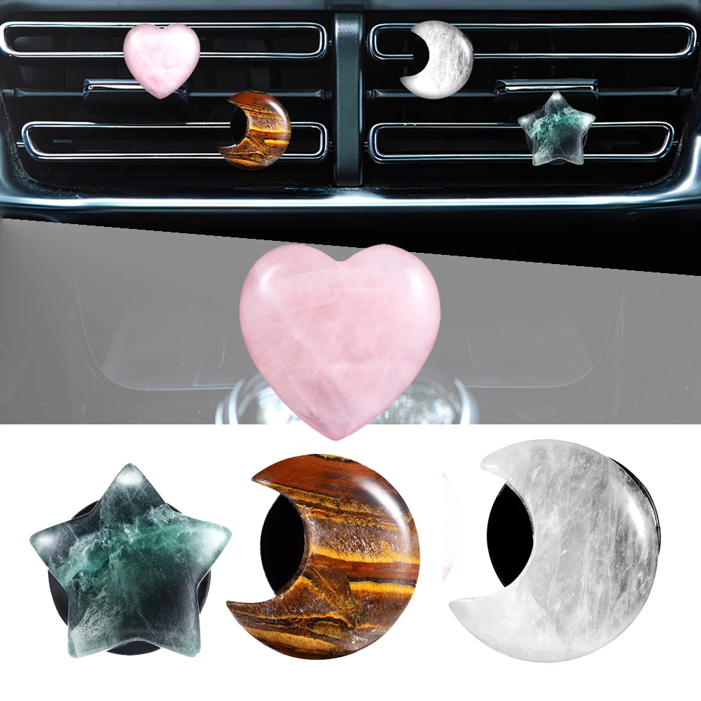 2 PCS/set Natural Spar Car Air Outlet Clip Natural Spar Car Air Outlet Clip Women's Car Degaussing Air Outlet Clip Decoration
2 PCS/set Natural Spar Car Air Outlet Clip Natural Spar Car Air Outlet Clip Women's Car Degaussing Air Outlet Clip Decoration