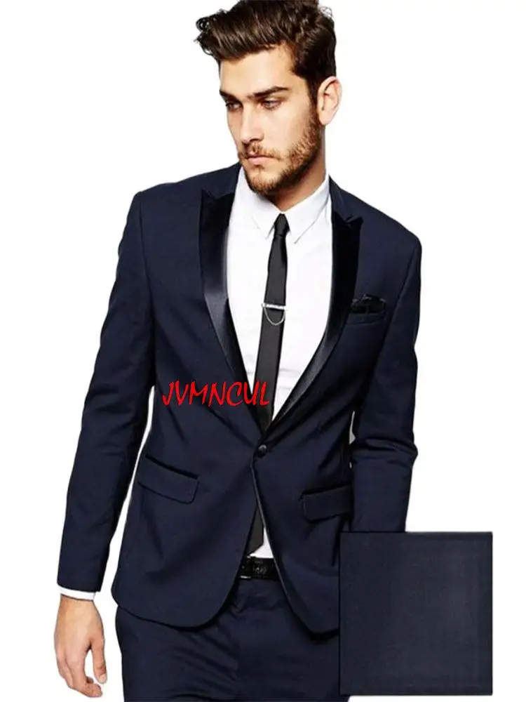 2Pcs Jacket Pants Fashion Men Formal Suits Navy Blue Blazer Trousers Business Men‘s Wedding Suits Sets Party Wear Man's Clothing
2Pcs Jacket Pants Fashion Men Formal Suits Navy Blue Blazer Trousers Business Men‘s Wedding Suits Sets Party Wear Man's Clothing
