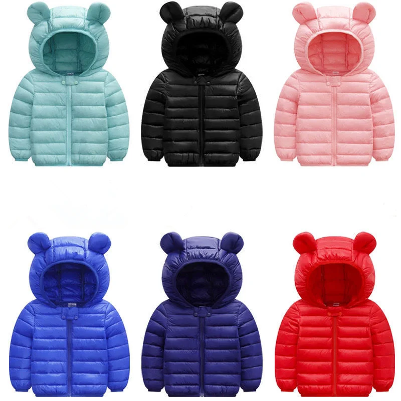 Cute Autumn Winter Clothing New Children's Thin And Light Cotton Down Jacket Baby Boy Girls Fashion Cartoon Hooded Outwear
Cute Autumn Winter Clothing New Children's Thin And Light Cotton Down Jacket Baby Boy Girls Fashion Cartoon Hooded Outwear