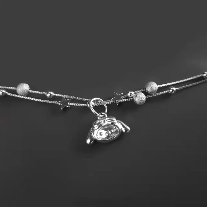 Kawaii Sanrioed Anime Cinnamoroll MyMelody Kuromi KT Cat Cute Cartoon Childlike Star Bracelet Hanging Chain Girl Jewelry Gift
Kawaii Sanrioed Anime Cinnamoroll MyMelody Kuromi KT Cat Cute Cartoon Childlike Star Bracelet Hanging Chain Girl Jewelry Gift