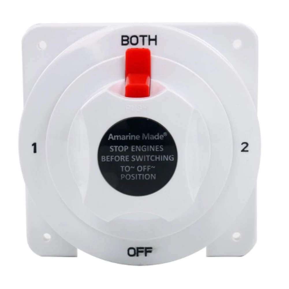 6v 12v 24v 32V Switch Power On Off Dual Battery Selector Switch Accessories For High-Power RV And Yacht Marine
6v 12v 24v 32V Switch Power On Off Dual Battery Selector Switch Accessories For High-Power RV And Yacht Marine