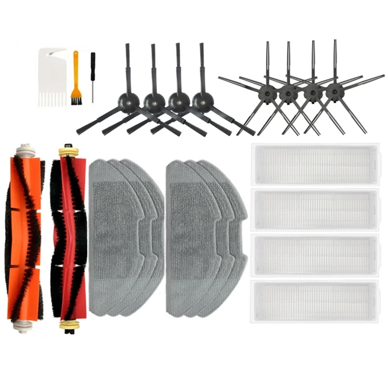 Main Side Brush Hepa Filter Mop Cloths For Xiaomi Mi Robot Vacuum-Mop 2 Lite/Pr /MJSTL/MJST1S Robot Vacuum Cleaner Parts
Main Side Brush Hepa Filter Mop Cloths For Xiaomi Mi Robot Vacuum-Mop 2 Lite/Pr /MJSTL/MJST1S Robot Vacuum Cleaner Parts
