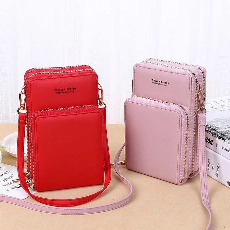 Mobile Phone Bags with Metal Opening Crossbody Bags Women Mini PU Leather Shoulder Messenger Bag Purse Wallet for Girls Gift
Mobile Phone Bags with Metal Opening Crossbody Bags Women Mini PU Leather Shoulder Messenger Bag Purse Wallet for Girls Gift