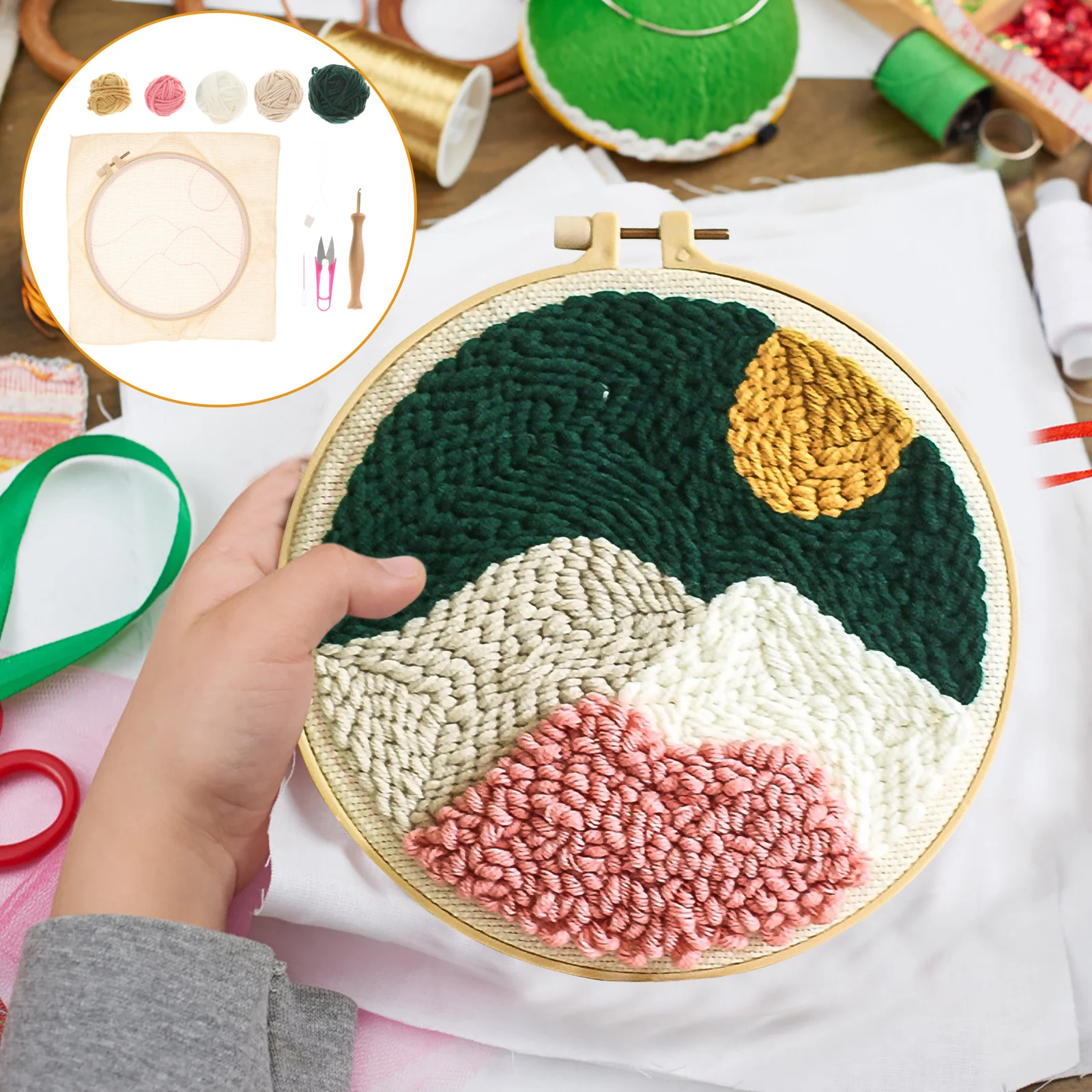 1 Set of Children Stitchwork Diy Cross-Stitches Poke Needlework Tool Stitchwork Cross-Stitches for Beginners
1 Set of Children Stitchwork Diy Cross-Stitches Poke Needlework Tool Stitchwork Cross-Stitches for Beginners