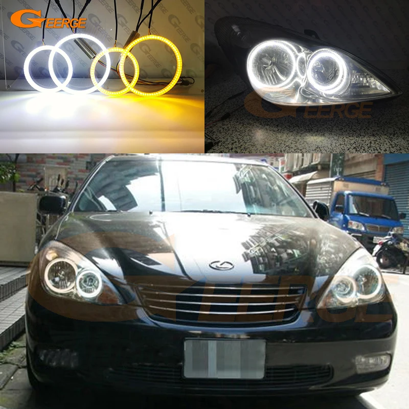 For Lexus ES 300 330 Toyota Windom MCV30 Ultra Bright Day Light Turn Signal SMD LED Angel Eyes Halo Rings Kit Car Accessories
For Lexus ES 300 330 Toyota Windom MCV30 Ultra Bright Day Light Turn Signal SMD LED Angel Eyes Halo Rings Kit Car Accessories