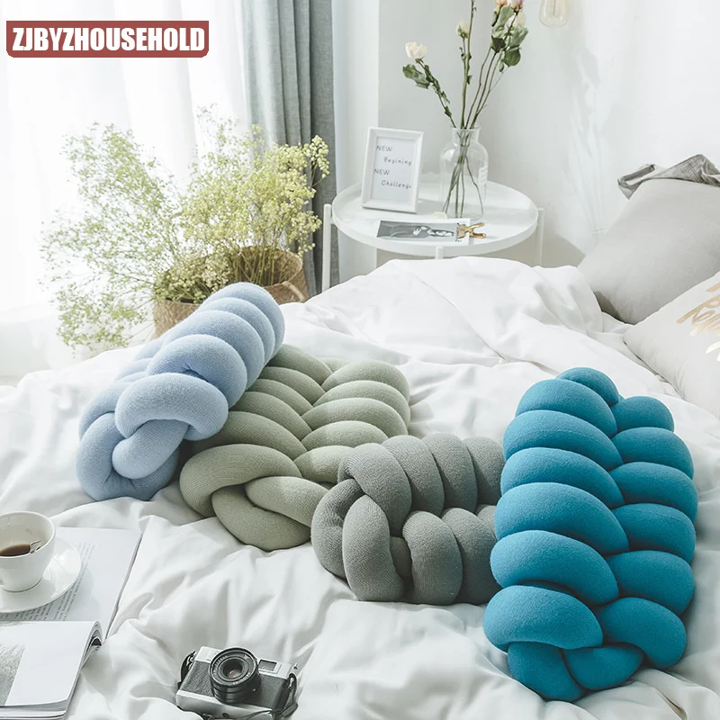 Handmade Knot Cushion Baby Nap Office Waist Back Cushion Stuffed Toys for Kids Store Decoration Sofa Lumbar Tie Up Decorative
Handmade Knot Cushion Baby Nap Office Waist Back Cushion Stuffed Toys for Kids Store Decoration Sofa Lumbar Tie Up Decorative
