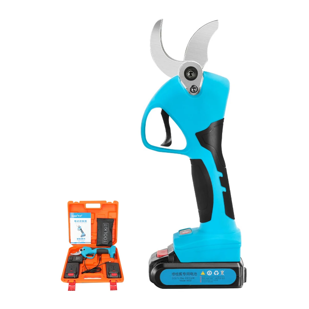 21V Cordless Pruner Brushless Motor Electric Pruning Shear 40mm Efficient Fruit Tree Bonsai Pruning Branches Cutter Tool
21V Cordless Pruner Brushless Motor Electric Pruning Shear 40mm Efficient Fruit Tree Bonsai Pruning Branches Cutter Tool
