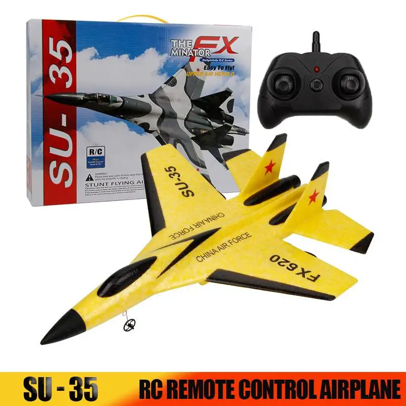 1 Foam Fx620 Remote Control Glider Fixed Wing Su Su35 Fighter Jet Electric Model Toy Plane Free Of Assembly
1 Foam Fx620 Remote Control Glider Fixed Wing Su Su35 Fighter Jet Electric Model Toy Plane Free Of Assembly