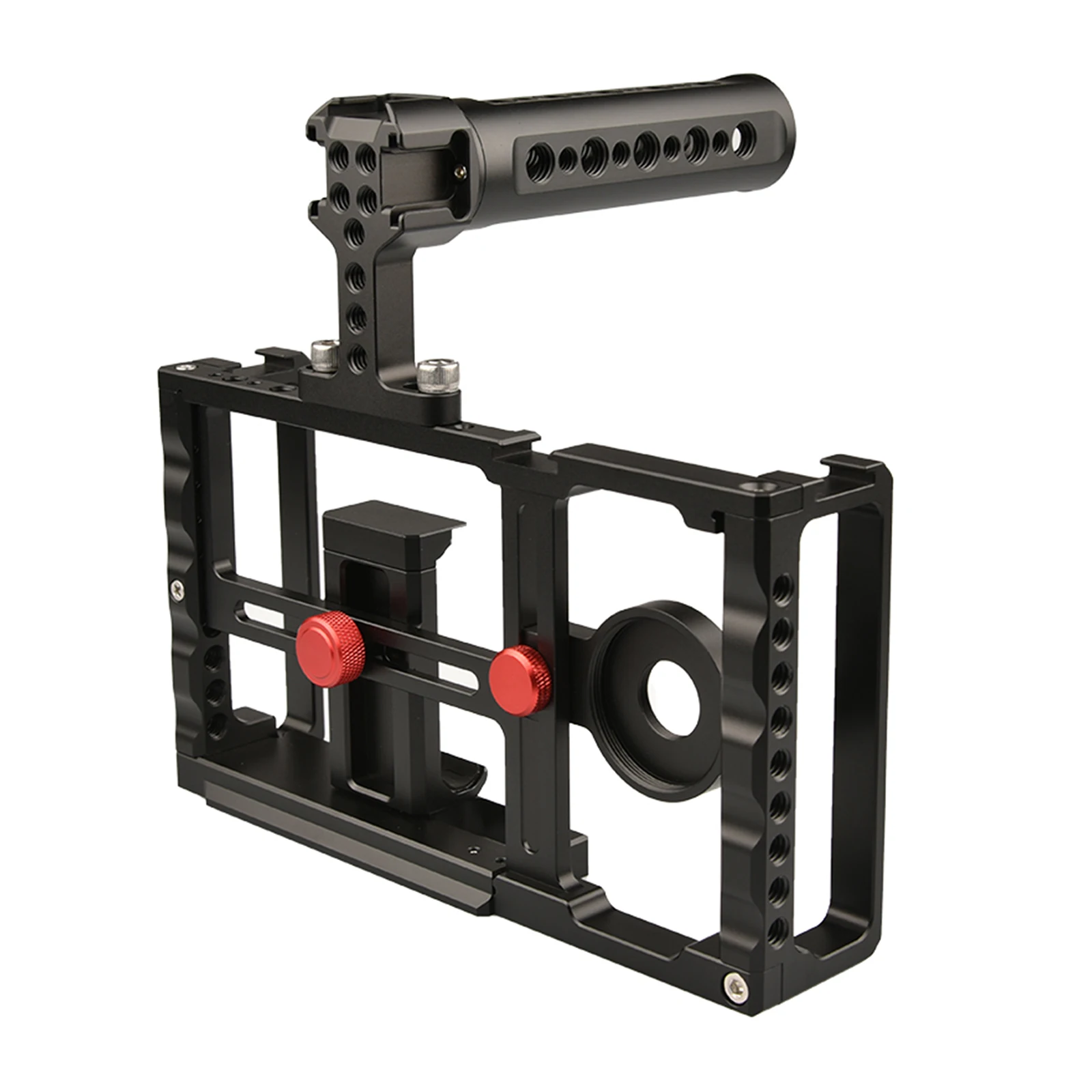 Handheld Phone Stabilizer Smartphone Video Cage Stabilizer Phone Holder Support One Hand/Two Hand Operation for Vlogging
Handheld Phone Stabilizer Smartphone Video Cage Stabilizer Phone Holder Support One Hand/Two Hand Operation for Vlogging