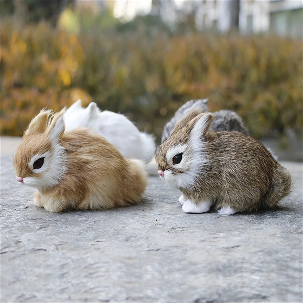 Cute Animal Easter Bunny Simulation Furry Squatting Rabbit Christmas Day Birthday Gift Home Wedding Decoration Toys Easter Day
Cute Animal Easter Bunny Simulation Furry Squatting Rabbit Christmas Day Birthday Gift Home Wedding Decoration Toys Easter Day