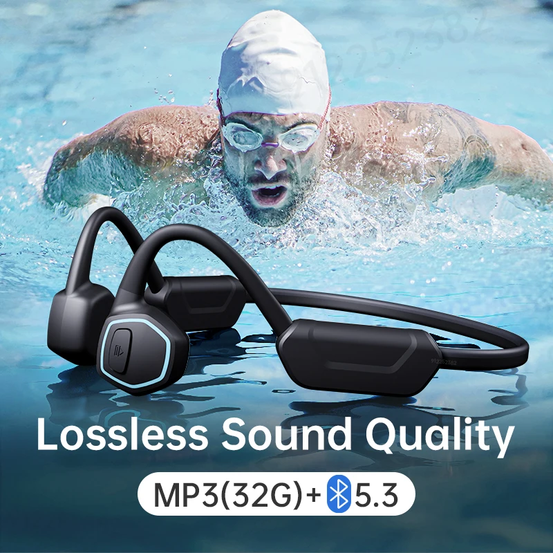 For Xiaomi Bone conduction Bluetooth 5.3 Earphone IPX8 Swimming Bone conduction Headphones Hifi Ear-hook Wireless 32G Earbuds
For Xiaomi Bone conduction Bluetooth 5.3 Earphone IPX8 Swimming Bone conduction Headphones Hifi Ear-hook Wireless 32G Earbuds