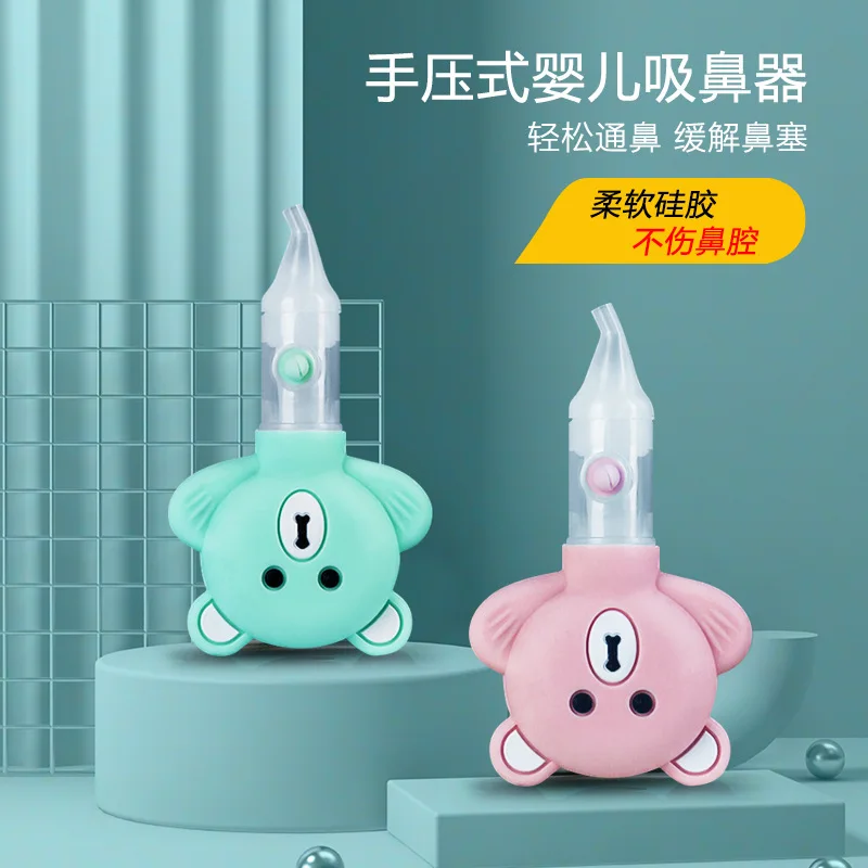Baby Nasal Aspirator New Silicone Pump Anti-Reflux Nasal Aspirator Cartoon Bear Nasal Aspirator
Baby Nasal Aspirator New Silicone Pump Anti-Reflux Nasal Aspirator Cartoon Bear Nasal Aspirator