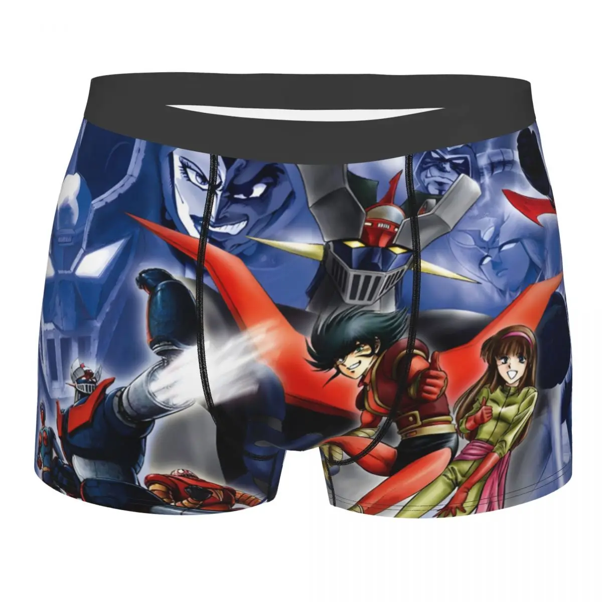 Blue Men Boxer Briefs Mazinger Z UFO Robot Breathable Funny Underwear Top Quality Print Shorts Birthday Gifts
Blue Men Boxer Briefs Mazinger Z UFO Robot Breathable Funny Underwear Top Quality Print Shorts Birthday Gifts