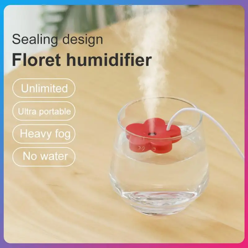 Mini Flower Humidifier Quiet Humidification Sprayer Water Mist Diffuser Air Humidifier Nano Mist Portable Mist Maker
Mini Flower Humidifier Quiet Humidification Sprayer Water Mist Diffuser Air Humidifier Nano Mist Portable Mist Maker