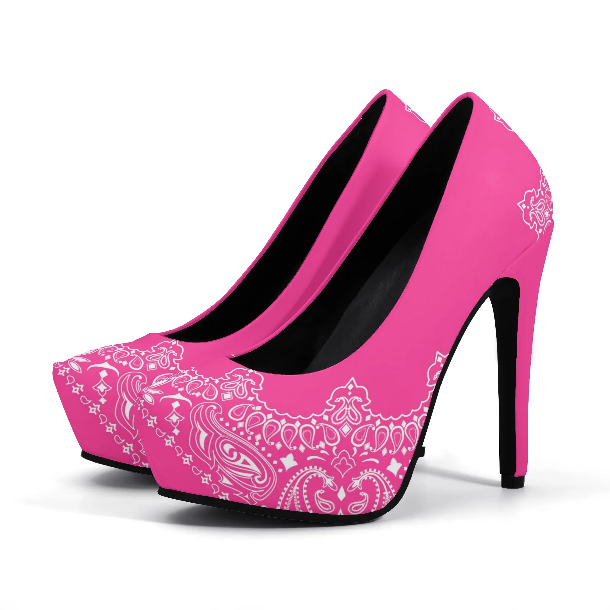 Custom Patterned Women'S High Heels Bandana Waterproof Platform High Heels Casual Dress Shoes Party Wedding Shoes Free Shipping
Custom Patterned Women'S High Heels Bandana Waterproof Platform High Heels Casual Dress Shoes Party Wedding Shoes Free Shipping