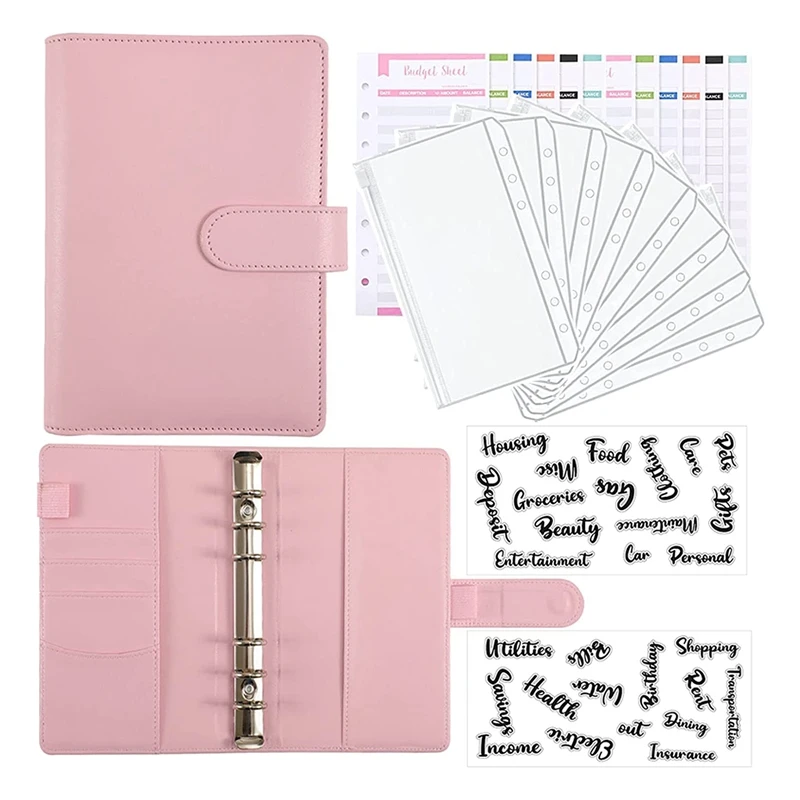 Cash Envelopes For Budgeting,A6 Budget Binder,Binder Pockets,Expense Budget Sheets,Money Folder Wallet Organiser
Cash Envelopes For Budgeting,A6 Budget Binder,Binder Pockets,Expense Budget Sheets,Money Folder Wallet Organiser