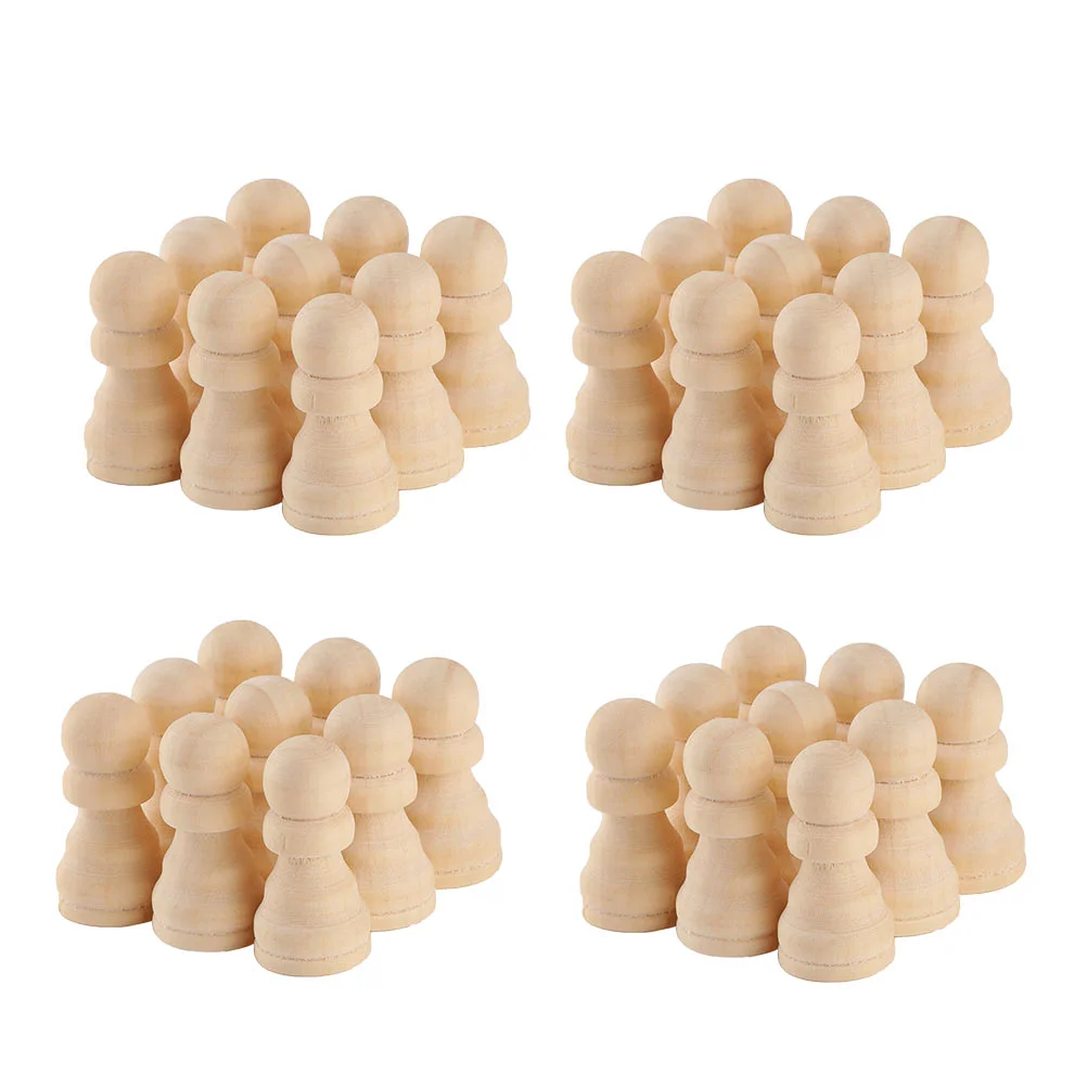 Chess Pieces Board Wooden Pawns Painting Kids Diy Replacement Markers Tabletop Figure Blank Tournament Unfinished Games Chessmen
Chess Pieces Board Wooden Pawns Painting Kids Diy Replacement Markers Tabletop Figure Blank Tournament Unfinished Games Chessmen