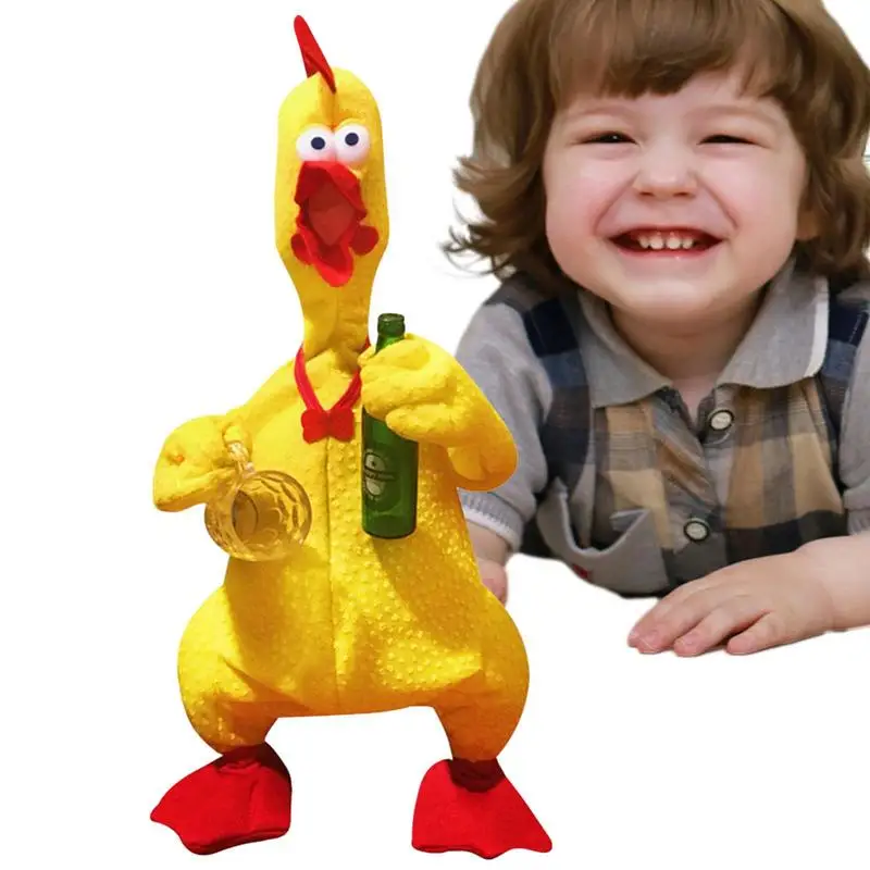 Electric Chicken Toys Electronic Singing Rooster Electric Funny Dance Sing Plush Toy Music Soft Animal For Kids Birthday Gift
Electric Chicken Toys Electronic Singing Rooster Electric Funny Dance Sing Plush Toy Music Soft Animal For Kids Birthday Gift