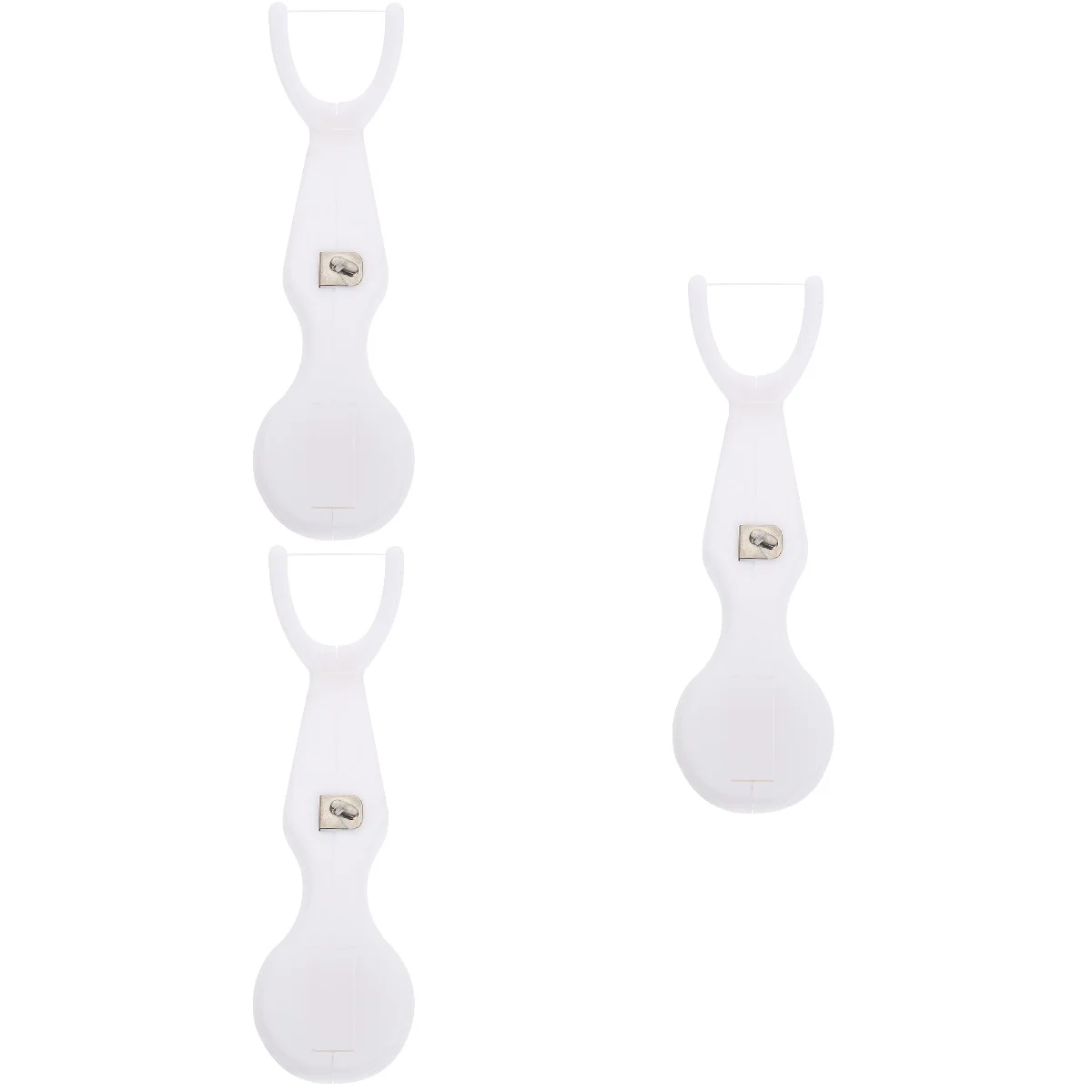 3 pcs Cleaning Floss Can Replace Non Disposable Floss Frame Reusable Floss Holder For Oral Care
3 pcs Cleaning Floss Can Replace Non Disposable Floss Frame Reusable Floss Holder For Oral Care
