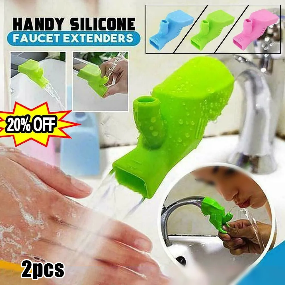 Water Tap Extension Elastic Silicone Sink Children Washing Device Bathroom Kitchen Sink Faucet Guide Elast Faucet Extenders Tool
Water Tap Extension Elastic Silicone Sink Children Washing Device Bathroom Kitchen Sink Faucet Guide Elast Faucet Extenders Tool
