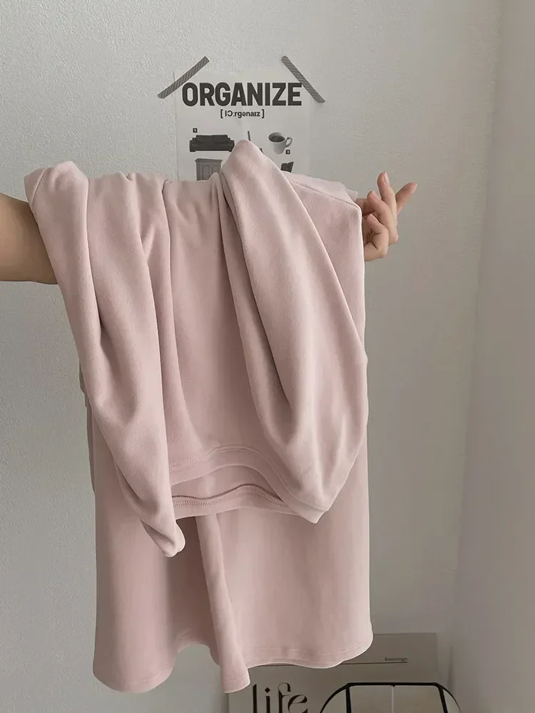 Mujer Winter Pajamas Long Women's Home Set Sleeve Size Round Pijama Neck New Autumn Large Comfortable Loose Nightwear Clothing 
Mujer Winter Pajamas Long Women's Home Set Sleeve Size Round Pijama Neck New Autumn Large Comfortable Loose Nightwear Clothing