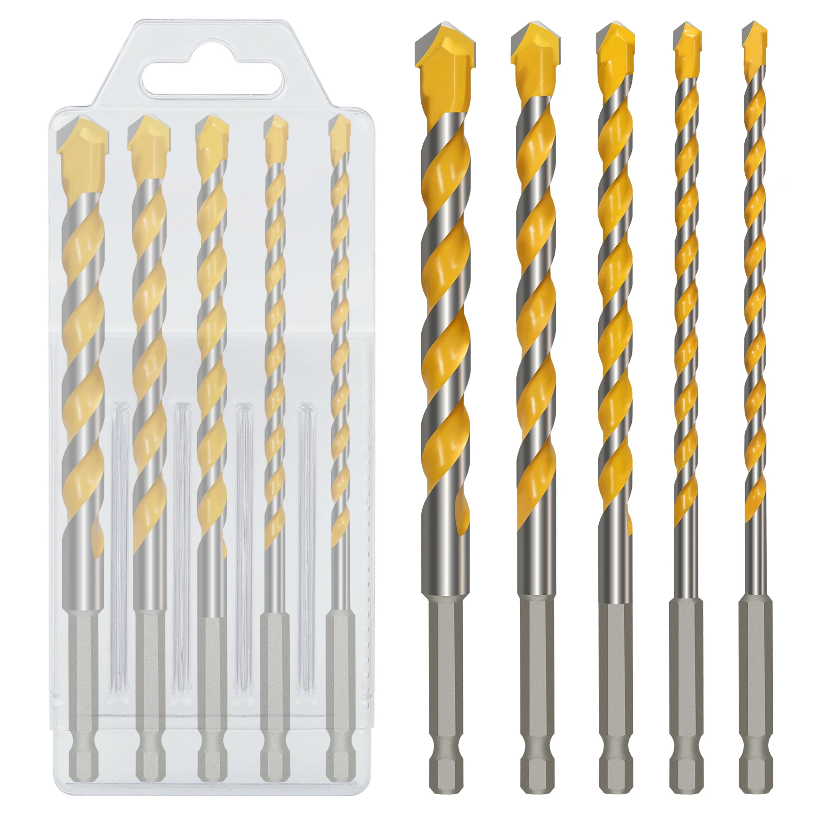 5 шт. 5/6/8/10/12 мм 160 мм твердосплавные многофункциональные сверла 1/4 "шестигранный хвостовик удлиненные сверла для каменного бетона, кирпича, камня
5 шт. 5/6/8/10/12 мм 160 мм твердосплавные многофункциональные сверла 1/4 "шестигранный хвостовик удлиненные сверла для каменного бетона, кирпича, камня