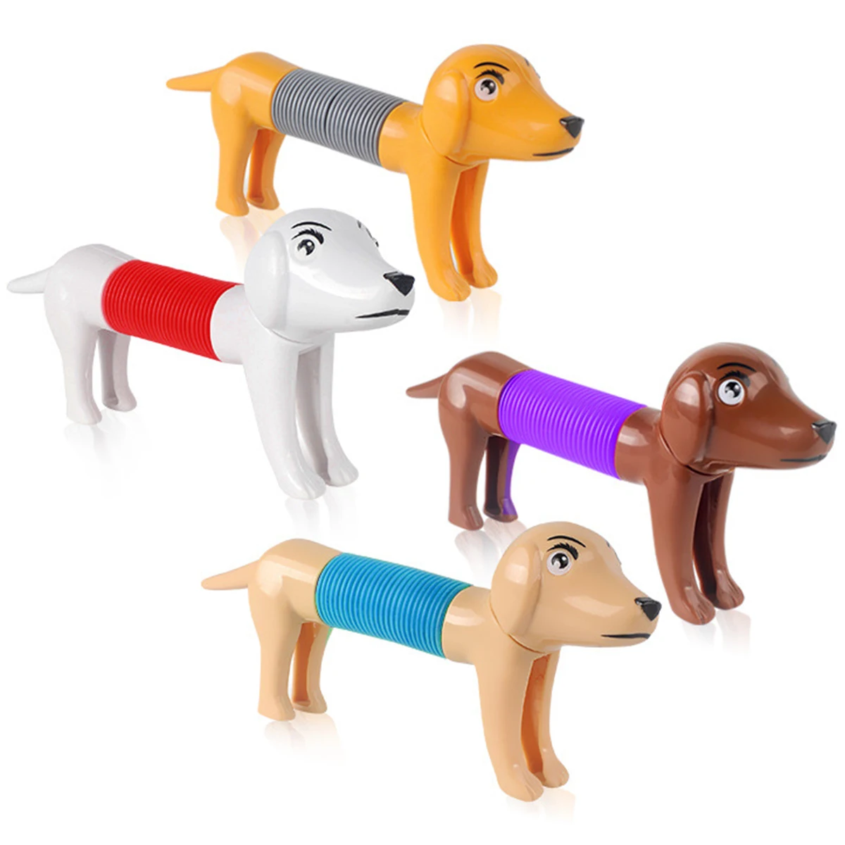 4pcs Pop Tubes Spring Dogs Stress Relief and Anxiety Reduce Spring Dog Fidget Toy Sensory Development Fidget Antistress Dog Toys
4pcs Pop Tubes Spring Dogs Stress Relief and Anxiety Reduce Spring Dog Fidget Toy Sensory Development Fidget Antistress Dog Toys