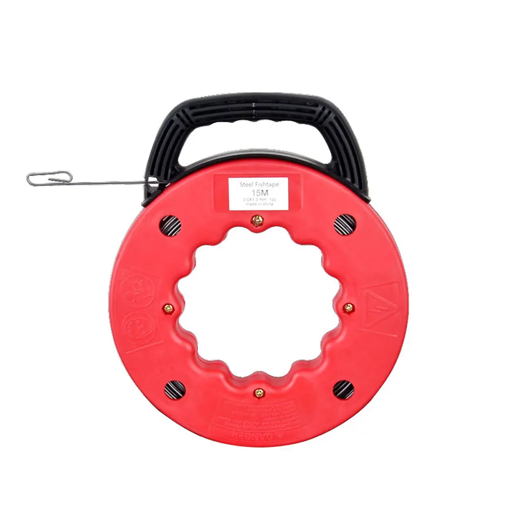 Puller Conduit Portable Rodder Plastic Tip Wheel Steel Tools Ducting Measuring Wire Reel Electrical Cable Fish Tape
Puller Conduit Portable Rodder Plastic Tip Wheel Steel Tools Ducting Measuring Wire Reel Electrical Cable Fish Tape