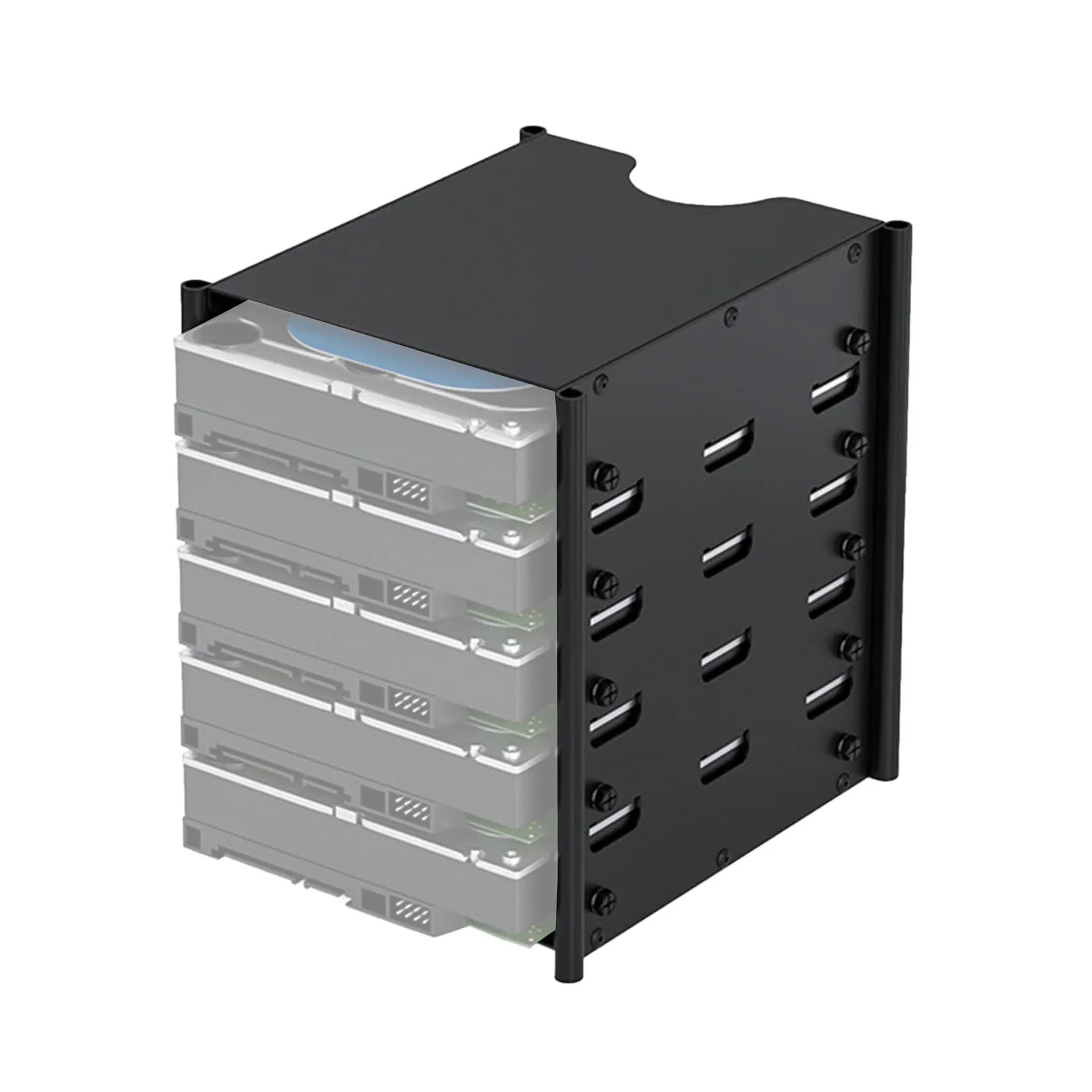 5 Layer Mechanical Hard Drive Bracket 3.5 Inch External Hard Disk Box Stack Rack Frame Computer SSD Brackets Metal Storage Cage
5 Layer Mechanical Hard Drive Bracket 3.5 Inch External Hard Disk Box Stack Rack Frame Computer SSD Brackets Metal Storage Cage
