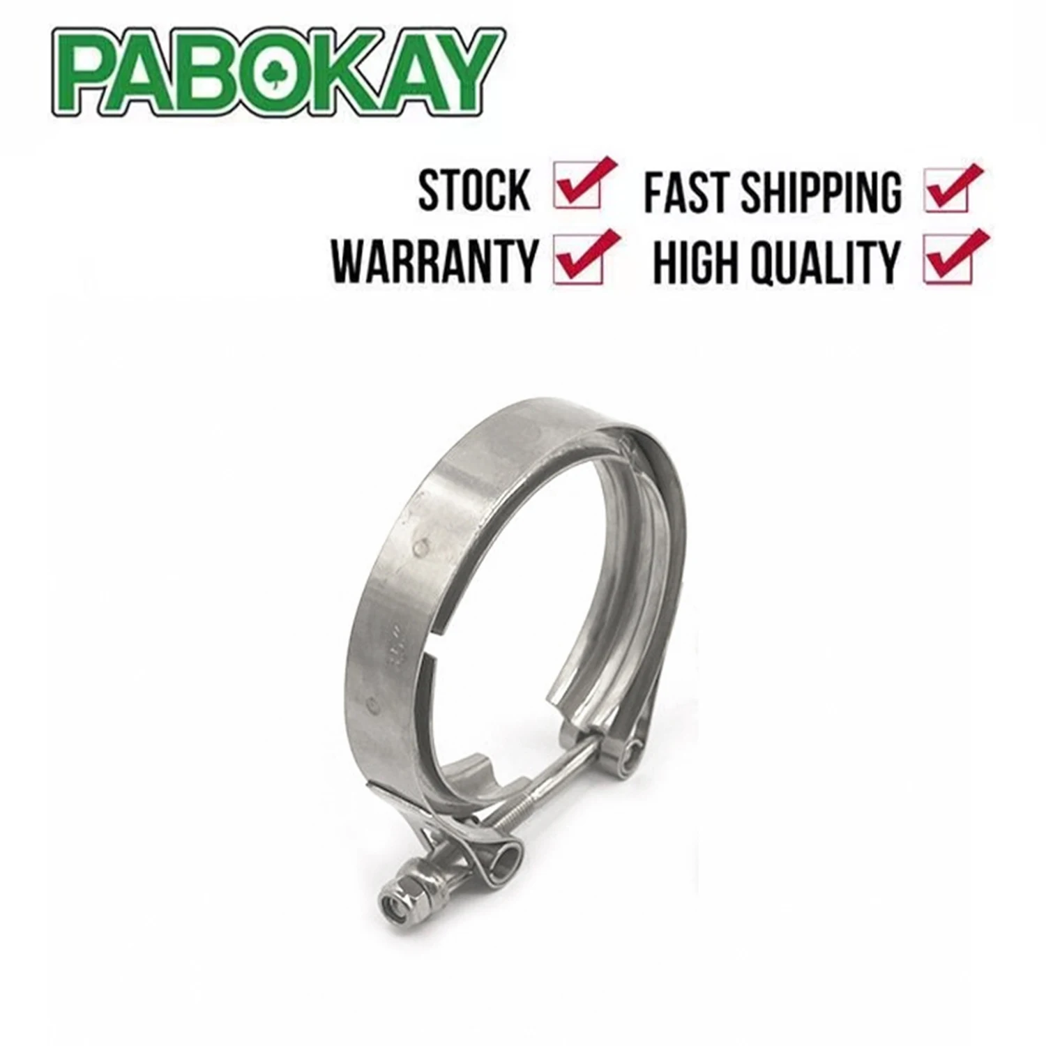 AP01 Automobile Modification Stainless Steel 304 flange Clamp V-Shaped American Pipe Hoop Special For Automobile Exhaust Pipe
AP01 Automobile Modification Stainless Steel 304 flange Clamp V-Shaped American Pipe Hoop Special For Automobile Exhaust Pipe