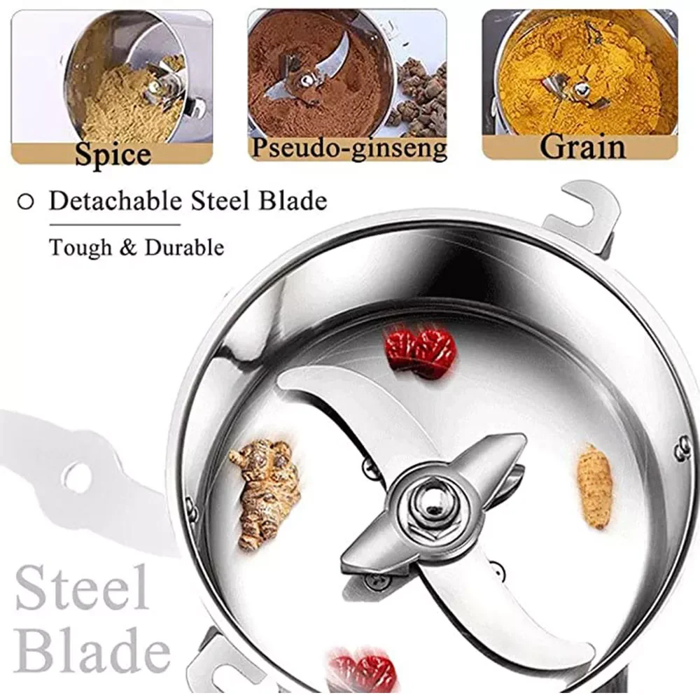 Coffee Grinder Coffee Beans Nuts Spices Grain Herbal Powder Mixer Dry Food grinder Spices grains Crusher
Coffee Grinder Coffee Beans Nuts Spices Grain Herbal Powder Mixer Dry Food grinder Spices grains Crusher