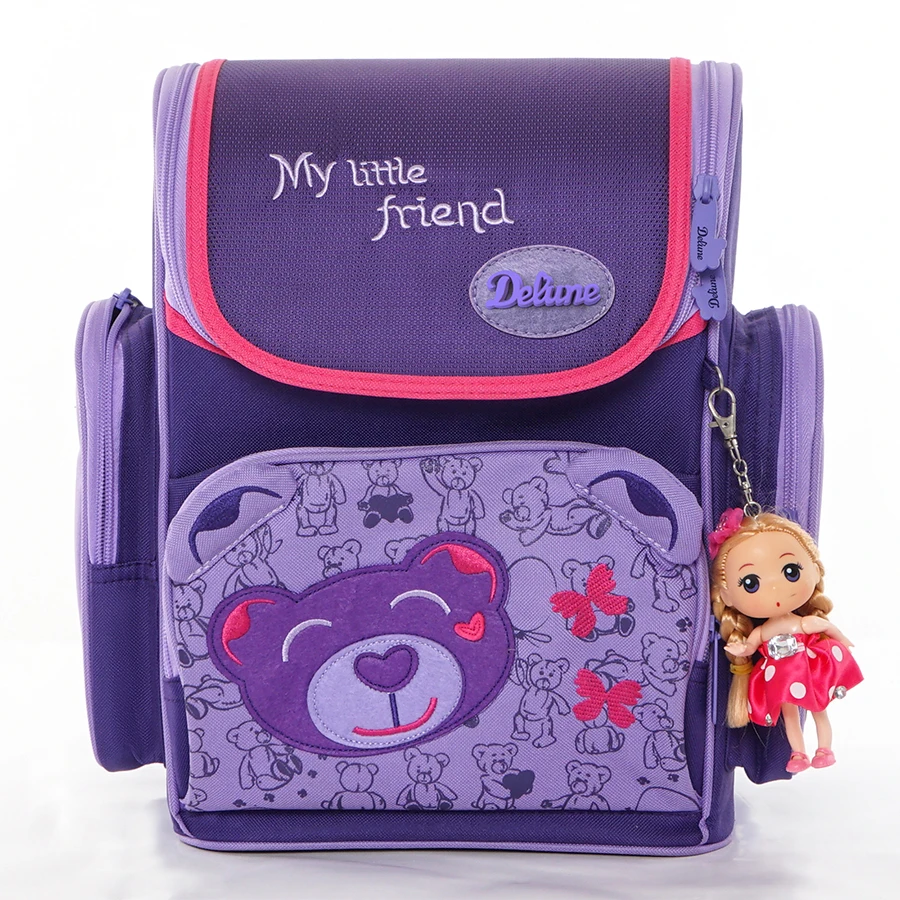 Delune Kids Grade 1-3 Primary School Bags for Girls Children 3D Orthopedic Schoolbag 5-8 Years Students Cartoon Backpack Mochila
Delune Kids Grade 1-3 Primary School Bags for Girls Children 3D Orthopedic Schoolbag 5-8 Years Students Cartoon Backpack Mochila