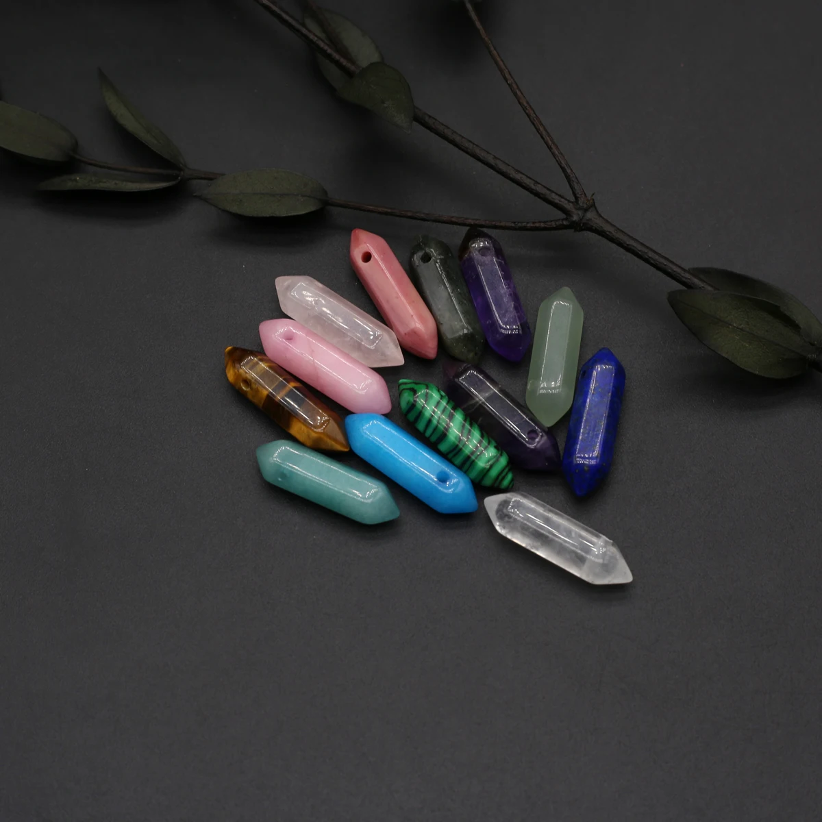 5Pcs Faceted Pendant Natural Stone Lapis Lazuli/Malachite Perforated Pendant For Jewelry Making DIY Necklace Bracelet Accessory
5Pcs Faceted Pendant Natural Stone Lapis Lazuli/Malachite Perforated Pendant For Jewelry Making DIY Necklace Bracelet Accessory
