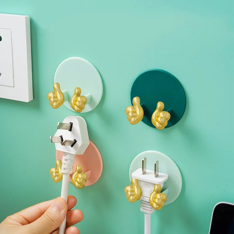 3pcs Power Socket Hook Self-adhesive Gold Finger Plug Hook Multi-purpose Hook Towel Keys Holder Home Kitchen Bathroom Organizer
3pcs Power Socket Hook Self-adhesive Gold Finger Plug Hook Multi-purpose Hook Towel Keys Holder Home Kitchen Bathroom Organizer