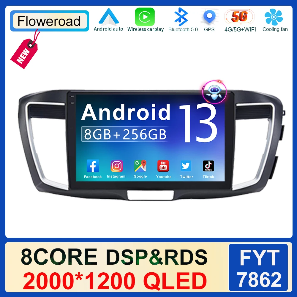 2K экран для Honda Accord 9 CR 2012 - 2018 мультимедийный видеоплеер Навигация стерео Carplay Автомагнитола No 2din 2 din dvd GPS
2K экран для Honda Accord 9 CR 2012 - 2018 мультимедийный видеоплеер Навигация стерео Carplay Автомагнитола No 2din 2 din dvd GPS
