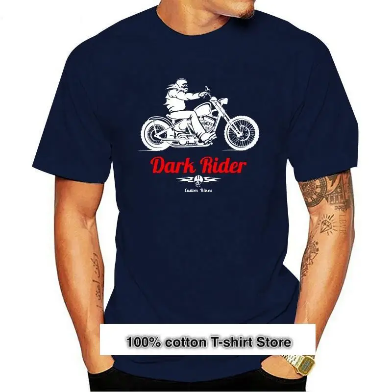 Camiseta con estampado de 100% para hombre, Camisa de algodón, Herren, Dark Rider I Motorrad I Biker I abeto Bis 5XL, nueva 
Camiseta con estampado de 100% para hombre, Camisa de algodón, Herren, Dark Rider I Motorrad I Biker I abeto Bis 5XL, nueva