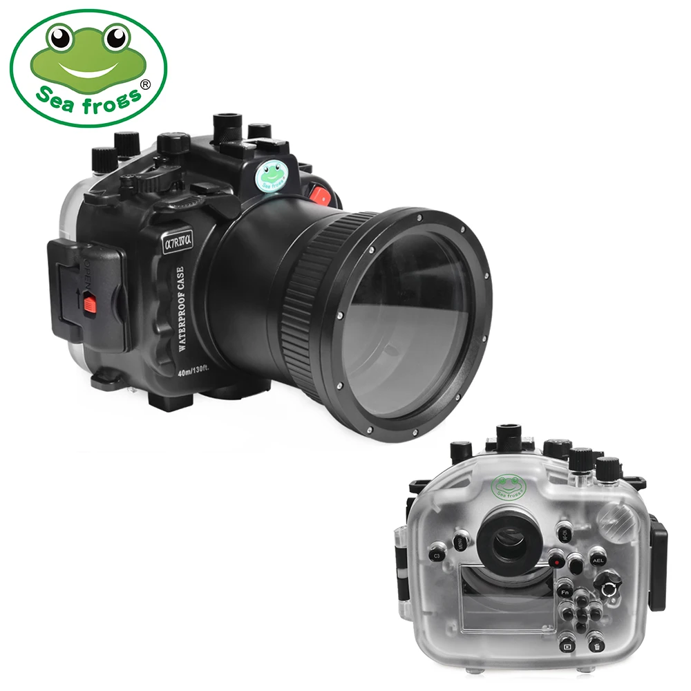 Seafrogs Scuba Diving Camera Housing With 90mm Lents For Sony A7RIVA Action Camera Case Cover Underwater Photography Equipment
Seafrogs Scuba Diving Camera Housing With 90mm Lents For Sony A7RIVA Action Camera Case Cover Underwater Photography Equipment