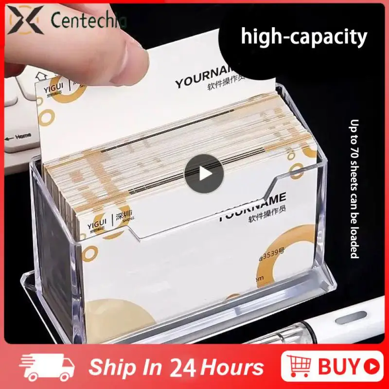 Office Business Card Holder Transparent Business Card Storage Box Strong And Sturdy High Capacity Desktop Business Card Acrylic
Office Business Card Holder Transparent Business Card Storage Box Strong And Sturdy High Capacity Desktop Business Card Acrylic