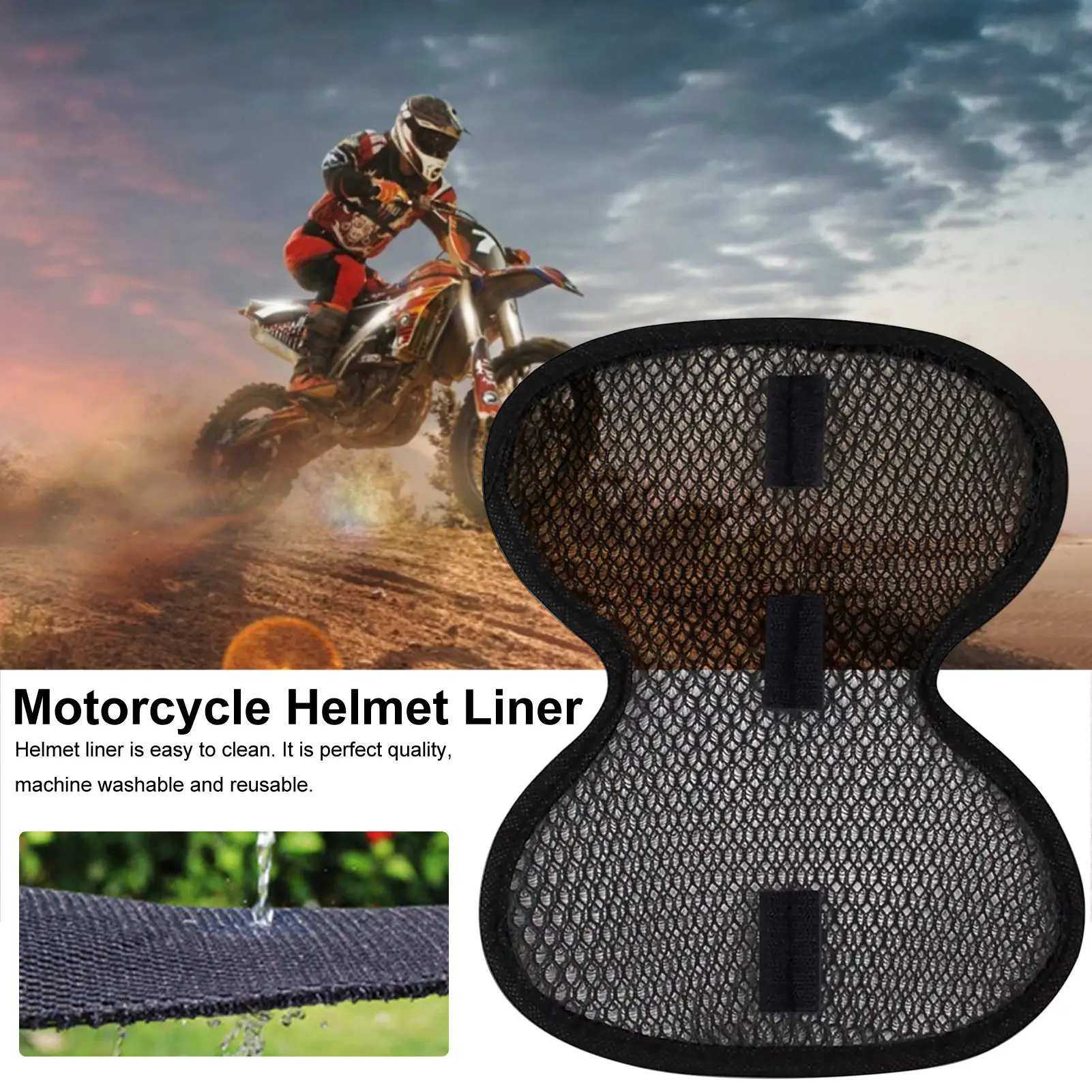 Motorcycle Helmet Cushion Pads Anti-slip Mat 3D Heatproof Breathable Protection Insulation Liner Helmet Motorcycle Accessories
Motorcycle Helmet Cushion Pads Anti-slip Mat 3D Heatproof Breathable Protection Insulation Liner Helmet Motorcycle Accessories