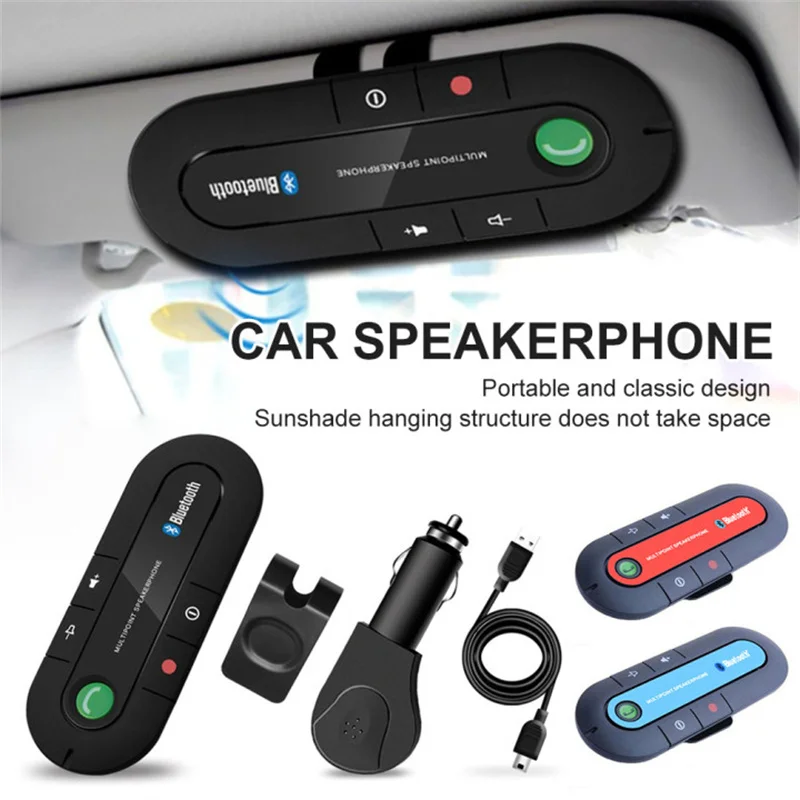 Car Speakerphone V4.1+EDR Wireless Handsfree Call MP3 Music Player Noise-Cancelling Speaker for IPhone Android Dropship
Car Speakerphone V4.1+EDR Wireless Handsfree Call MP3 Music Player Noise-Cancelling Speaker for IPhone Android Dropship